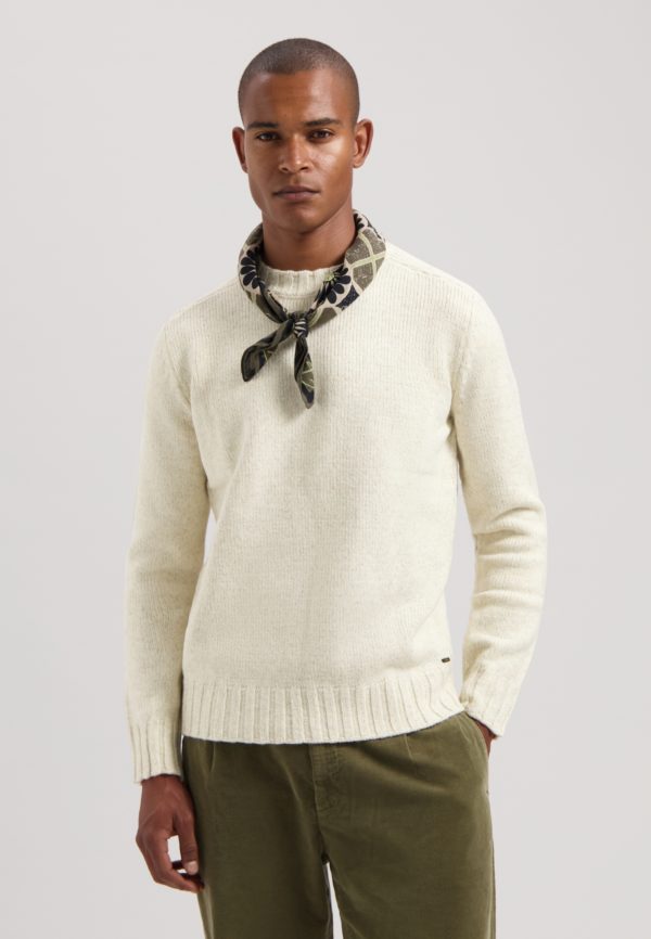 DSTREZZED KNITWEAR, DS PER CREWNECK