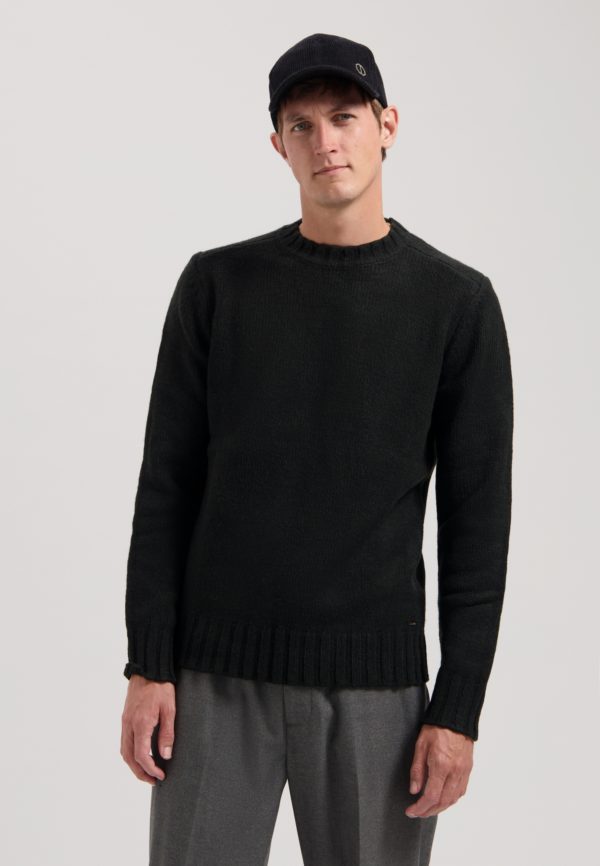 DSTREZZED KNITWEAR, DS PER CREWNECK