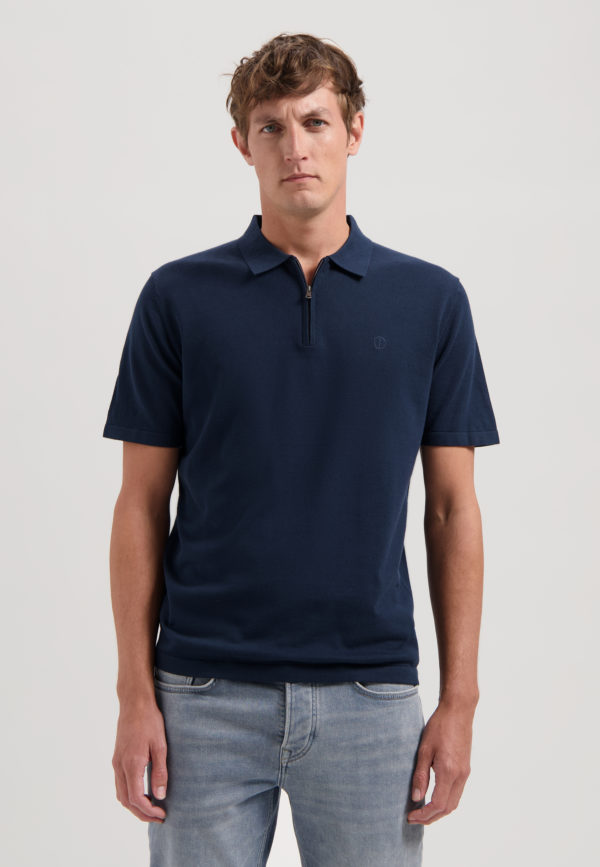 DSTREZZED POLO, DS DORIAN ZIP