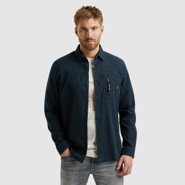 PME-Legend OVERSHIRT, PLAIN MATTWEAVE AVATI