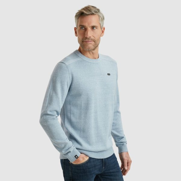 VANGUARD KNITWEAR, COTTON LINEN BLEND - Afbeelding 2