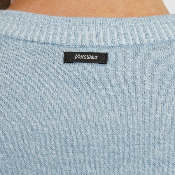 VANGUARD KNITWEAR, COTTON LINEN BLEND - Afbeelding 4