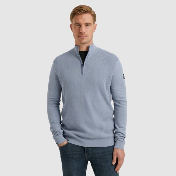 VANGUARD KNITWEAR, COTTON MODAL MOULINE