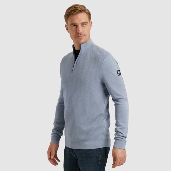 VANGUARD KNITWEAR, COTTON MODAL MOULINE - Afbeelding 2