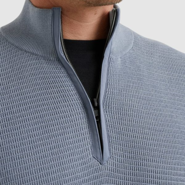 VANGUARD KNITWEAR, COTTON MODAL MOULINE - Afbeelding 6