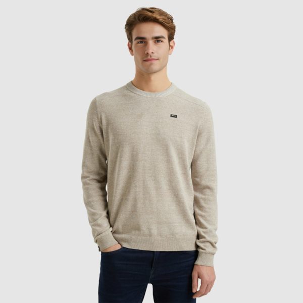 VANGUARD KNITWEAR, COTTON LINEN BLEND