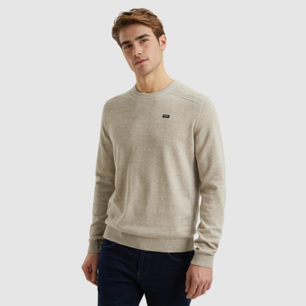 VANGUARD KNITWEAR, COTTON LINEN BLEND - Afbeelding 2